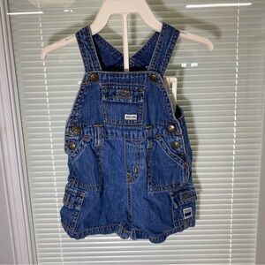 Wonder Nation 3-6M Kids Overall Blue And White Used. It Has Piles
